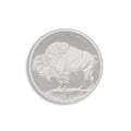 1 oz Silver Round - Buffalo Design .999 - Frontier Mint (New)