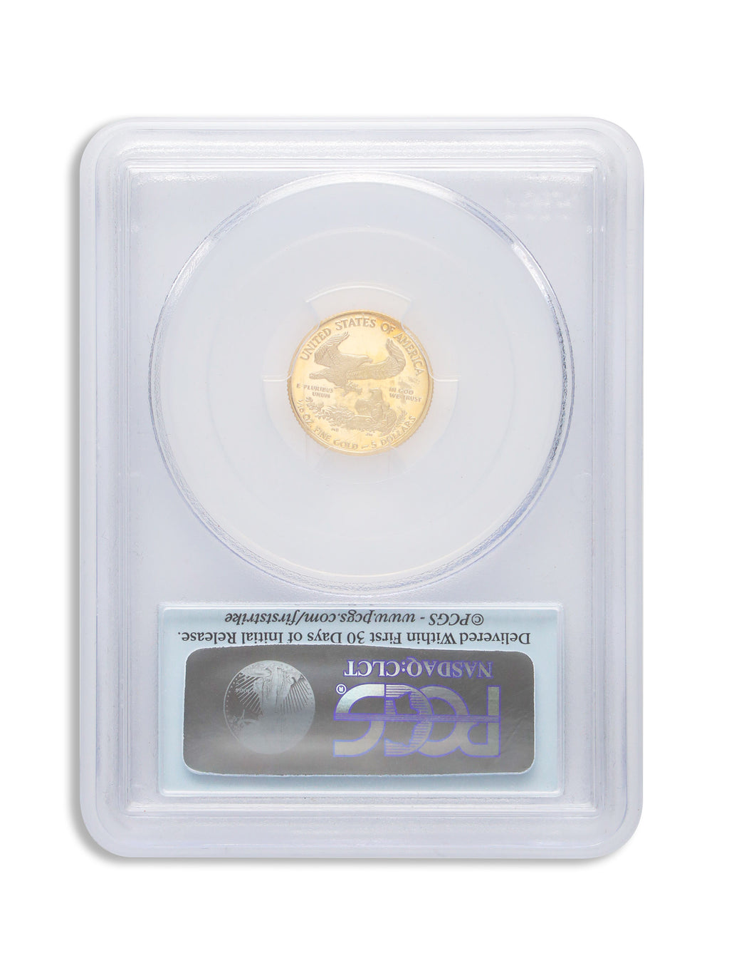 2014-W 1/10 oz Proof Gold Eagle $5 PCGS PR70 FS
