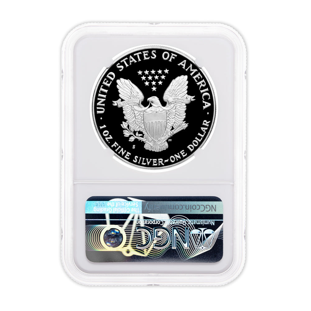 1986-S Proof Silver Eagle NGC PF69