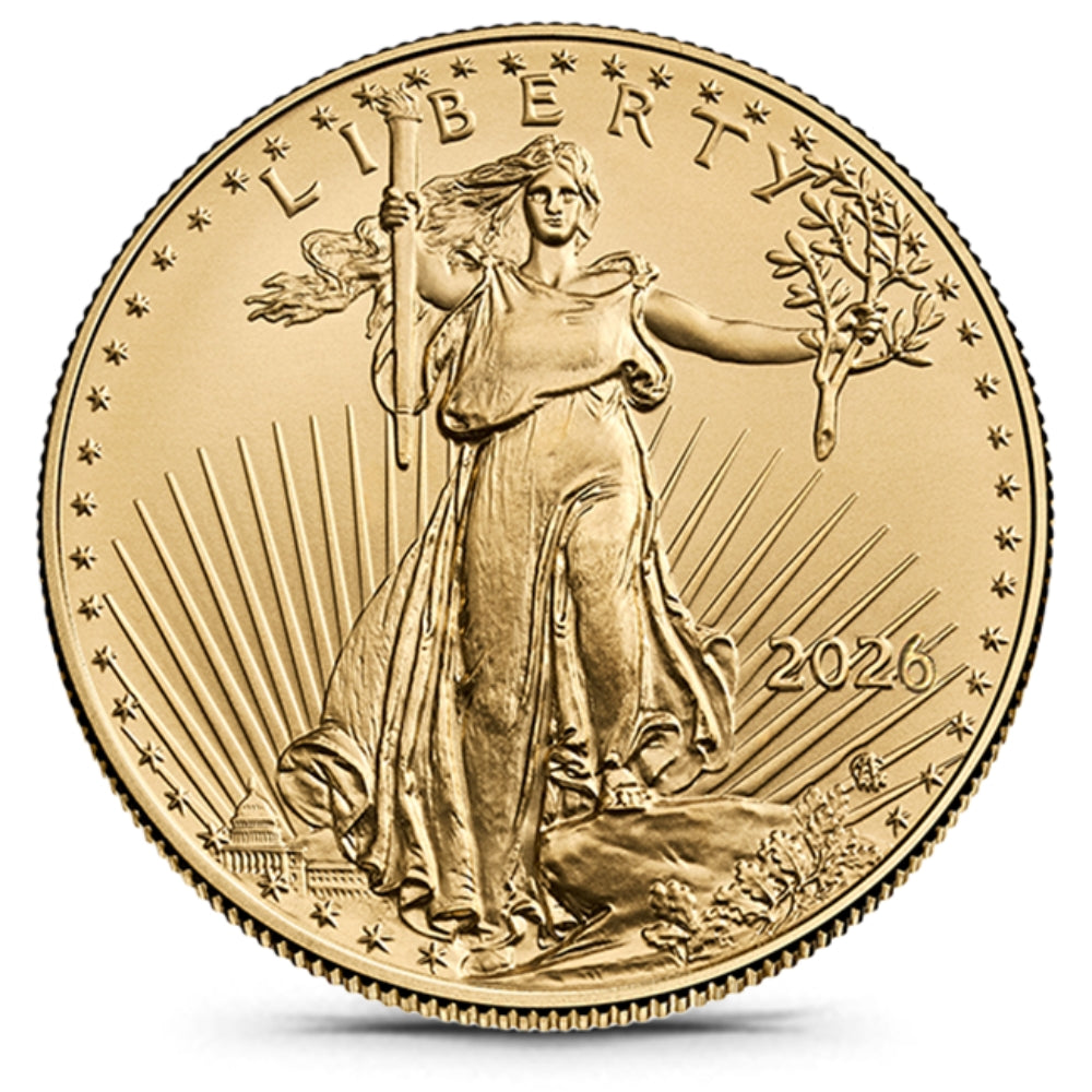 2026 1/2 oz Gold Eagle - BU
