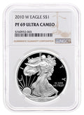 2010-W Proof Silver Eagle NGC PF69