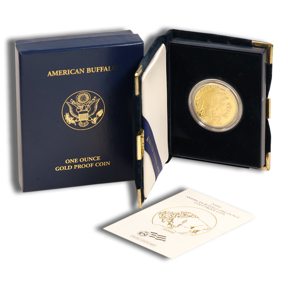 2006-W 1 oz Proof Gold Buffalo (w/Box & COA)